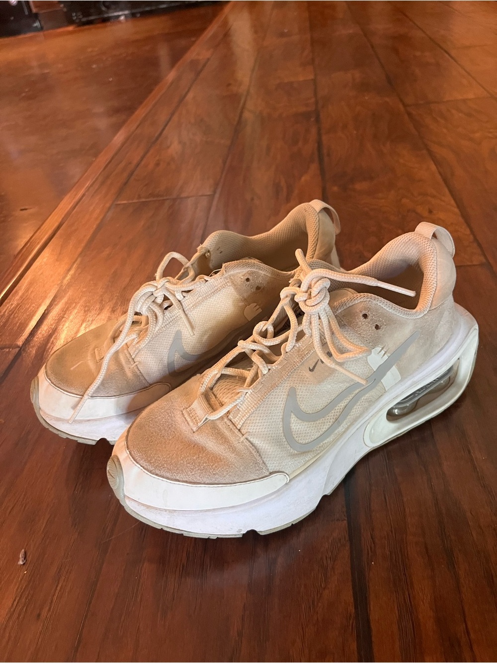 Nike Women’s Cream-Beige Air Max Platform Sneakers
